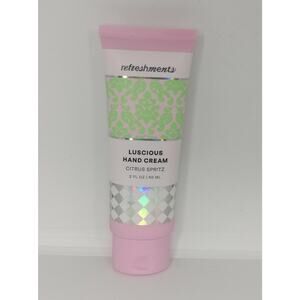 Refreshments Luscious Hand Cream Lotion Citrus Spritz Skin Care Scented Beauty 2